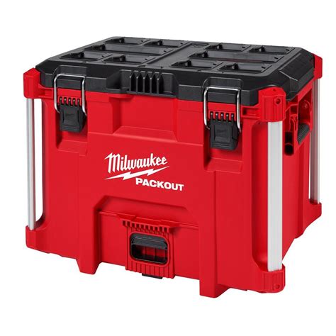 milwaukee stainless steel tool box|milwaukee packout clearance.